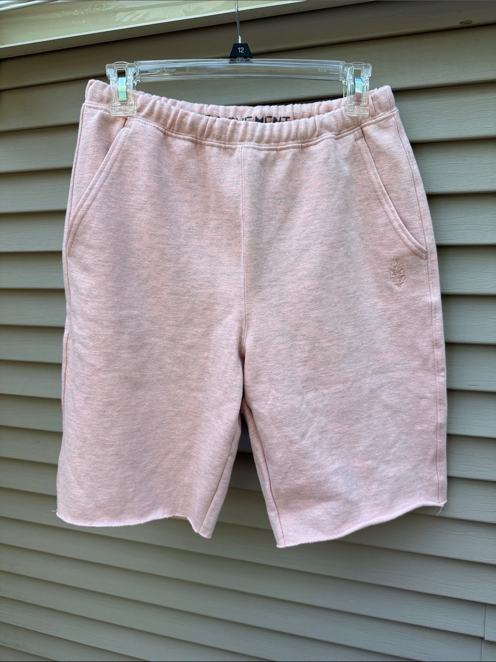 NWOT Free People, For The Win Long Shorts in Heather Pink Grey Size S - Picture 11 of 15